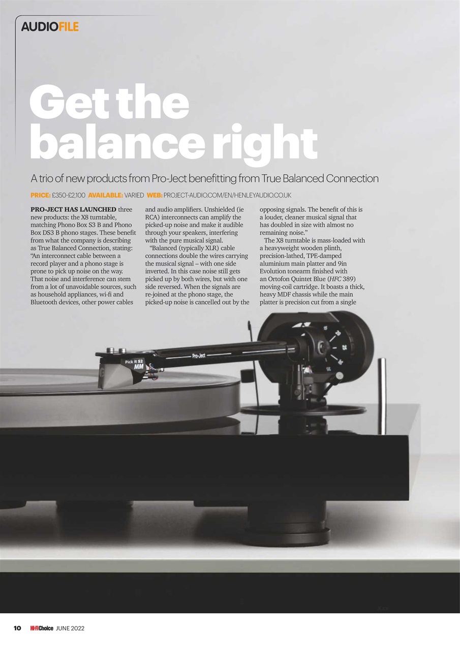 Hi-Fi Choice Preview Pages