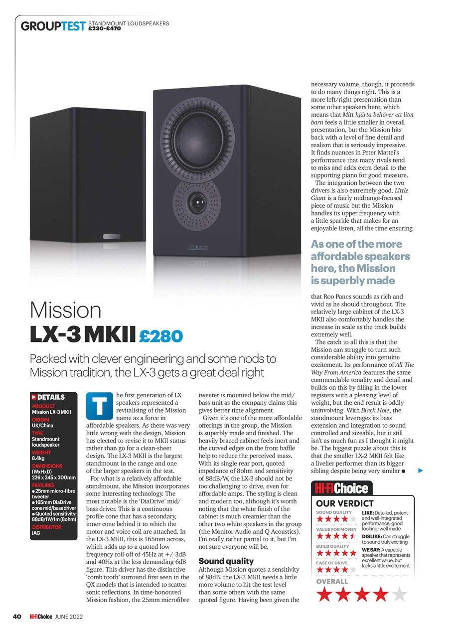 Hi-Fi Choice Preview Pages