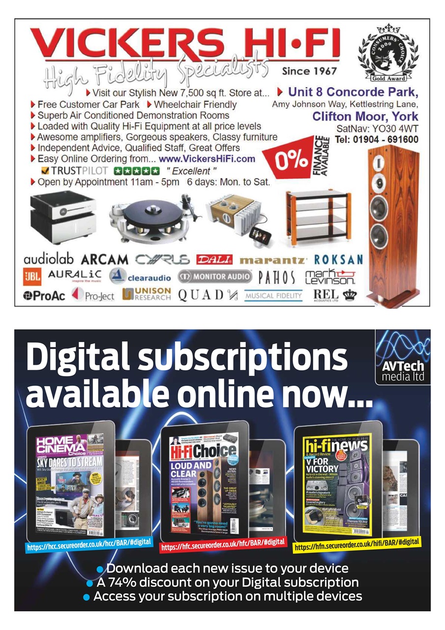 Hi-Fi Choice Preview Pages