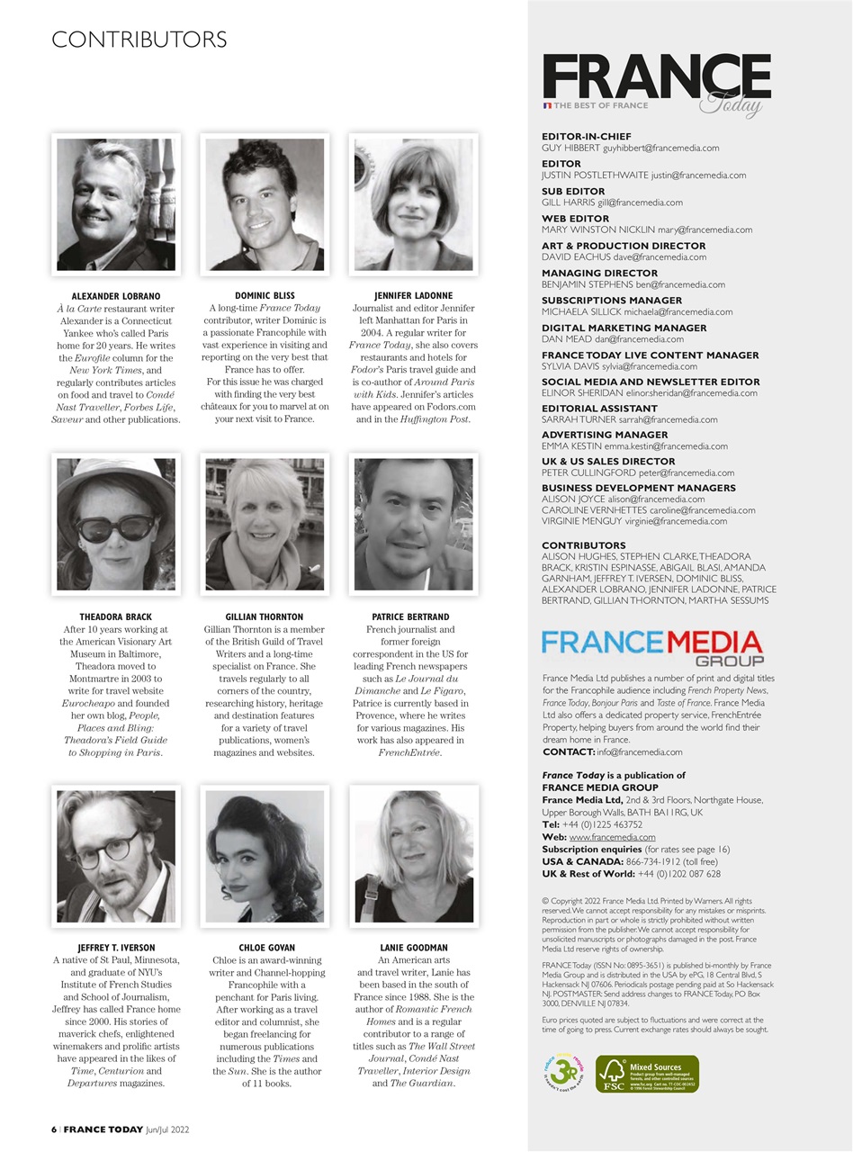 France Today Preview Pages