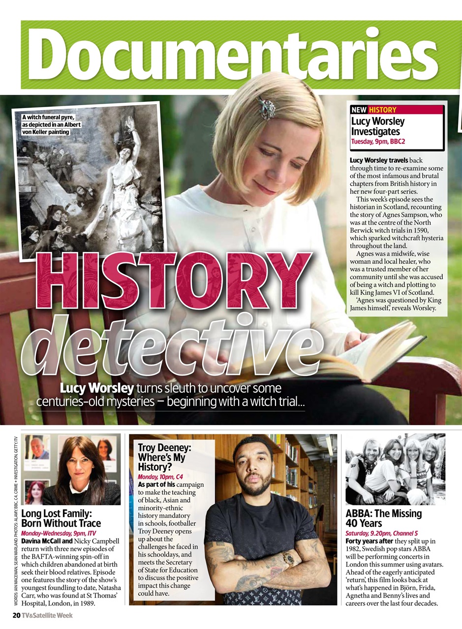 TV & Satellite Week Preview Pages