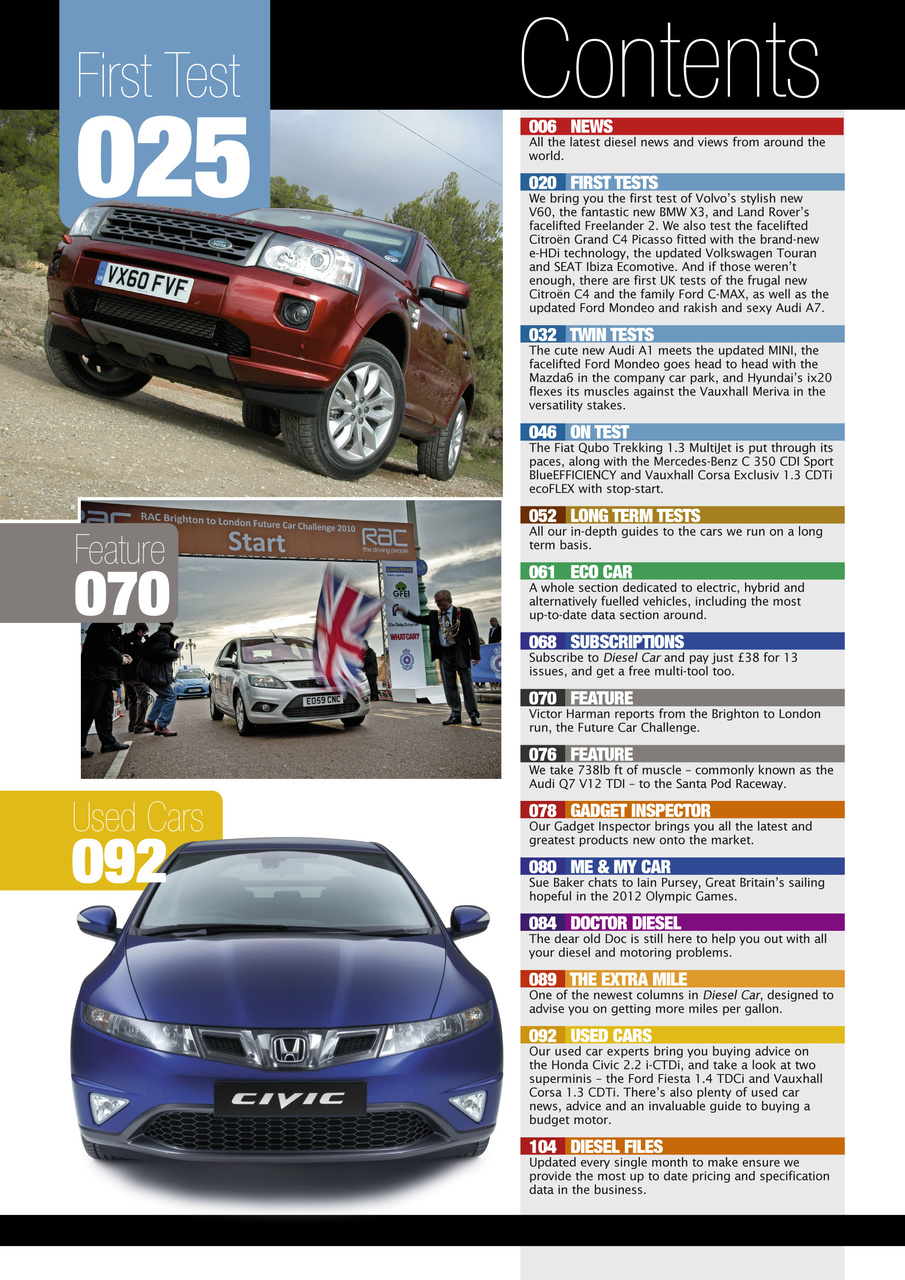 Diesel&EcoCar Magazine Preview Pages
