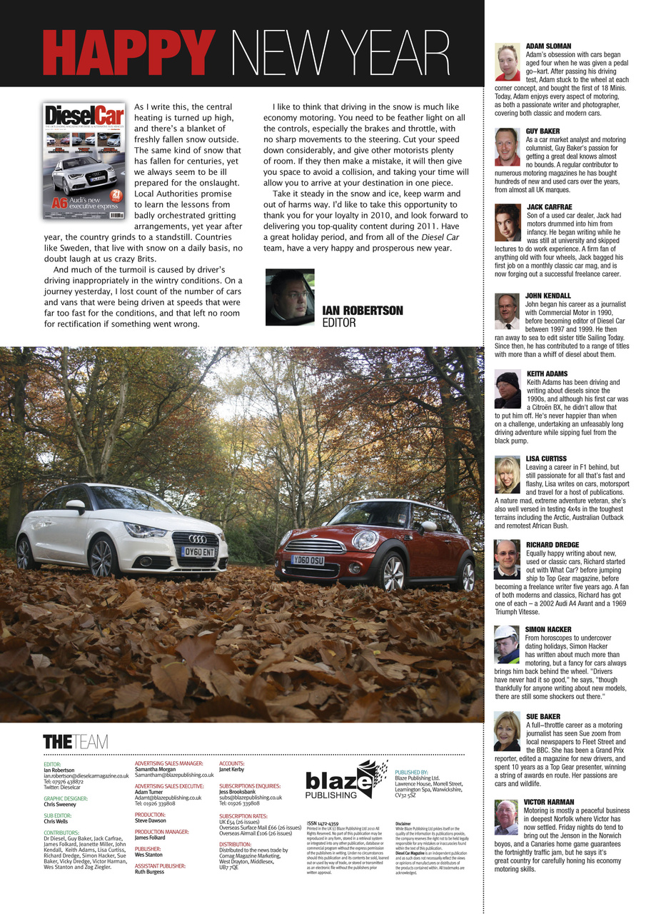 Diesel&EcoCar Magazine Preview Pages