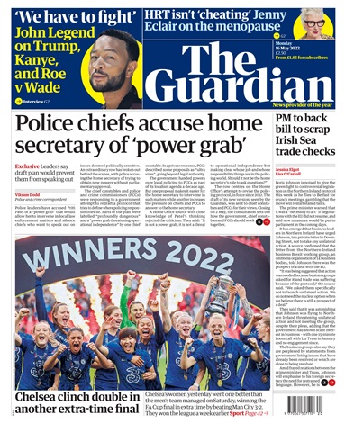The Guardian Newspaper issue Monday, May 16, 2022