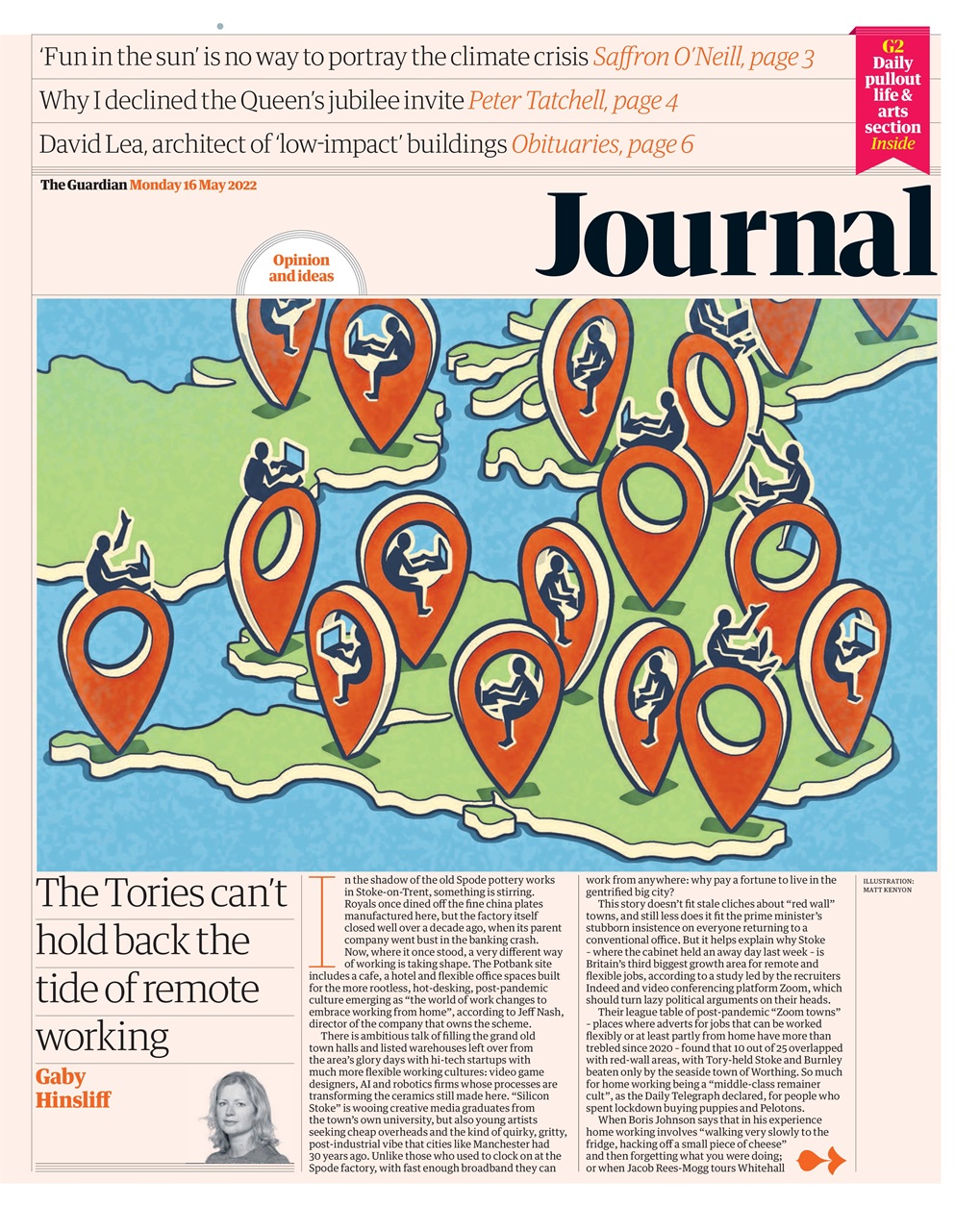 The Guardian Newspaper Preview Pages