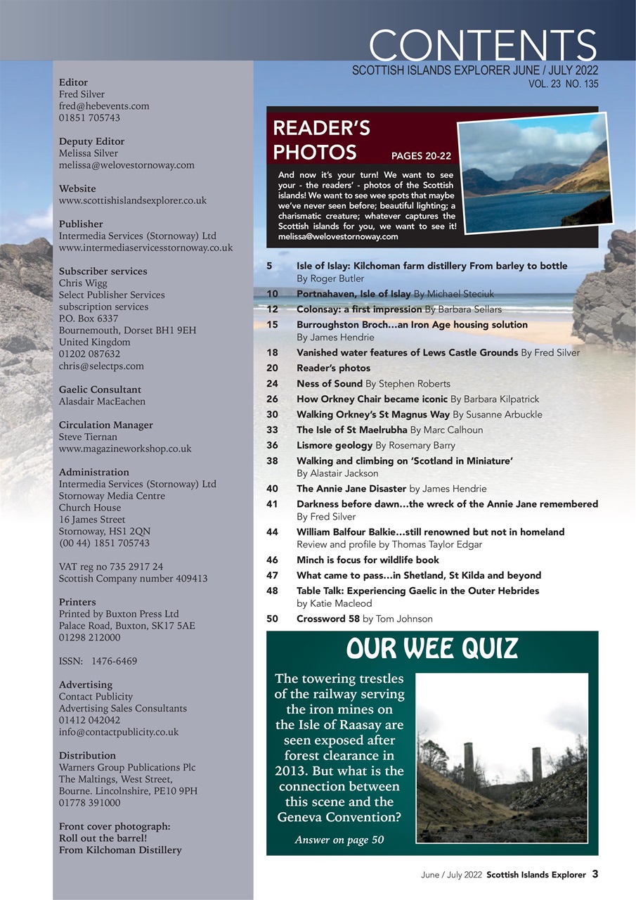 Scottish Islands Explorer Preview Pages