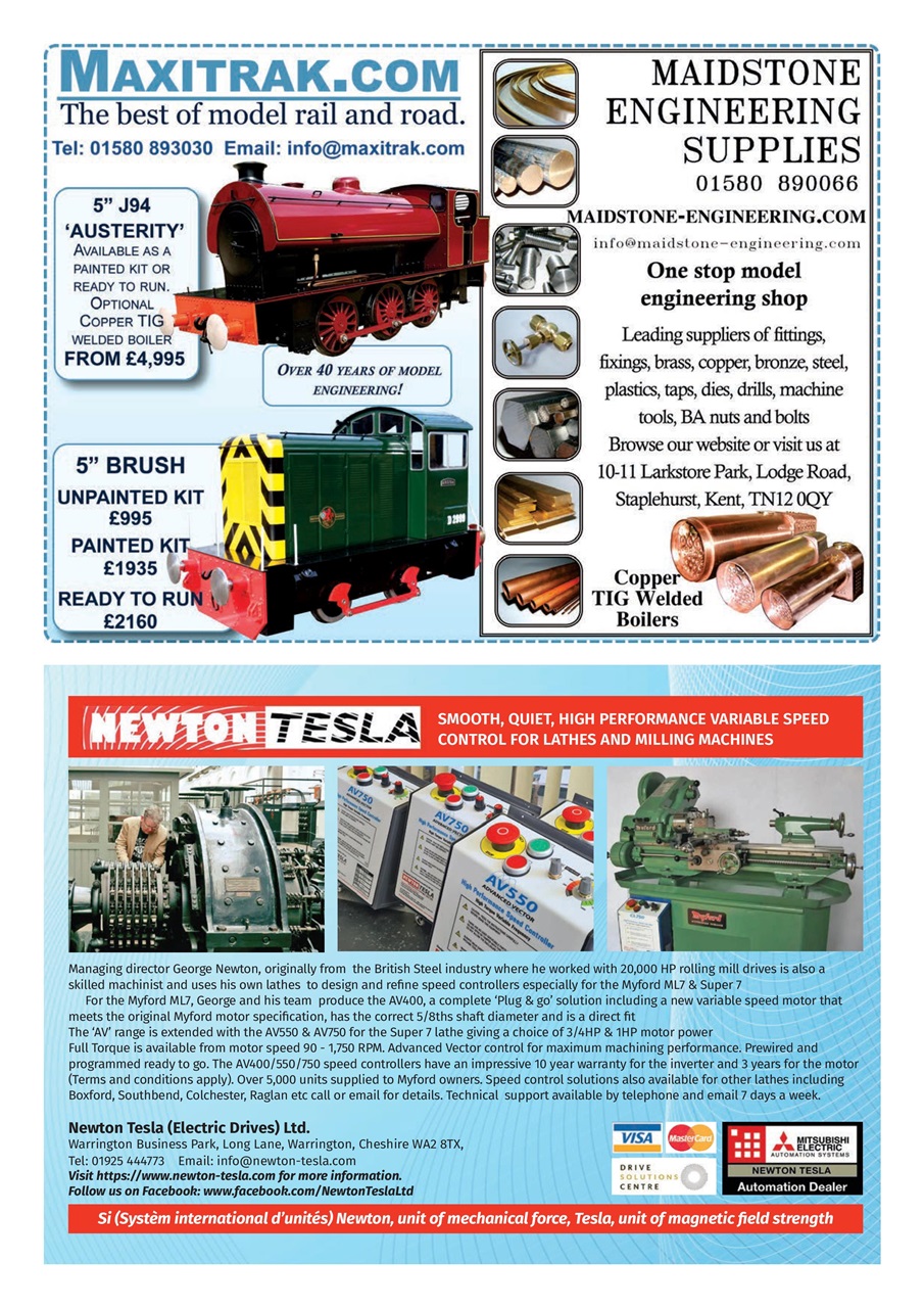 Model Engineer & Workshop Magazine Preview Pages