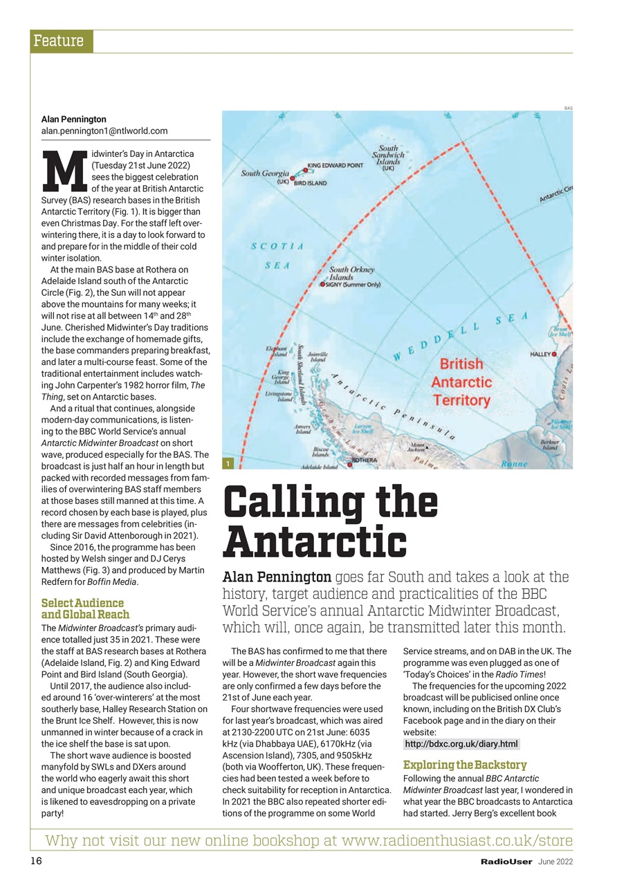 Radio User Preview Pages