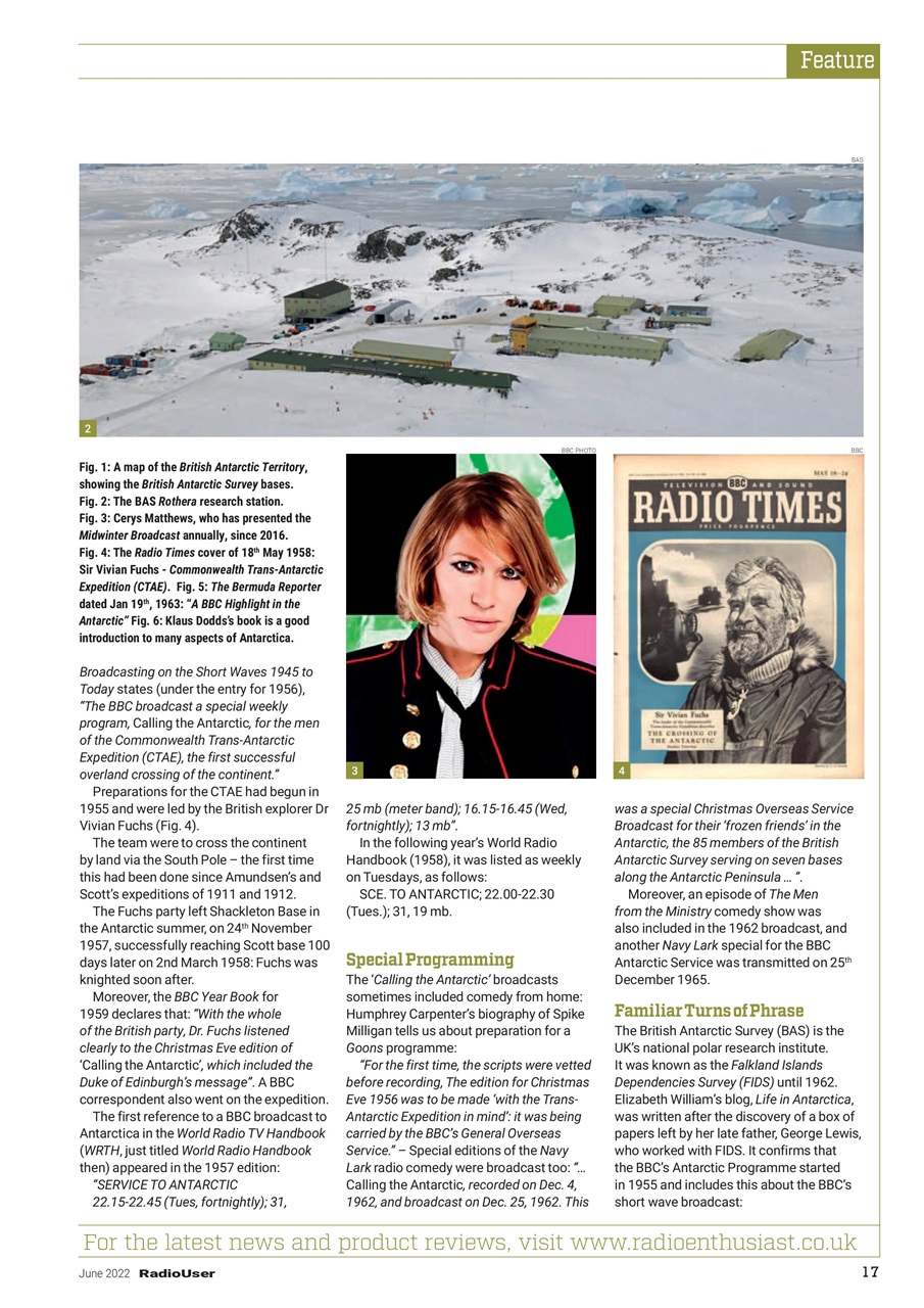 Radio User Preview Pages