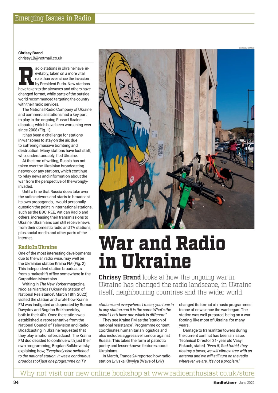 Radio User Preview Pages