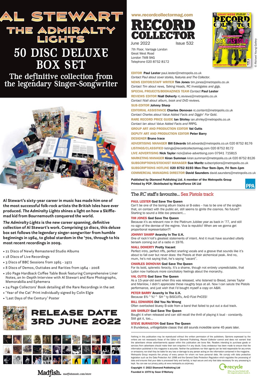 Record Collector Preview Pages