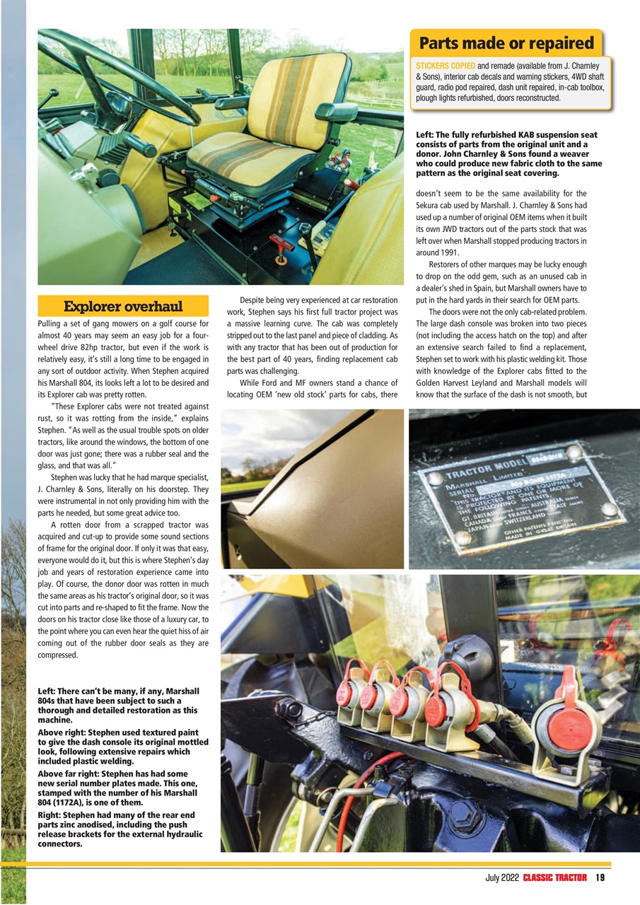 Classic Tractor Preview Pages