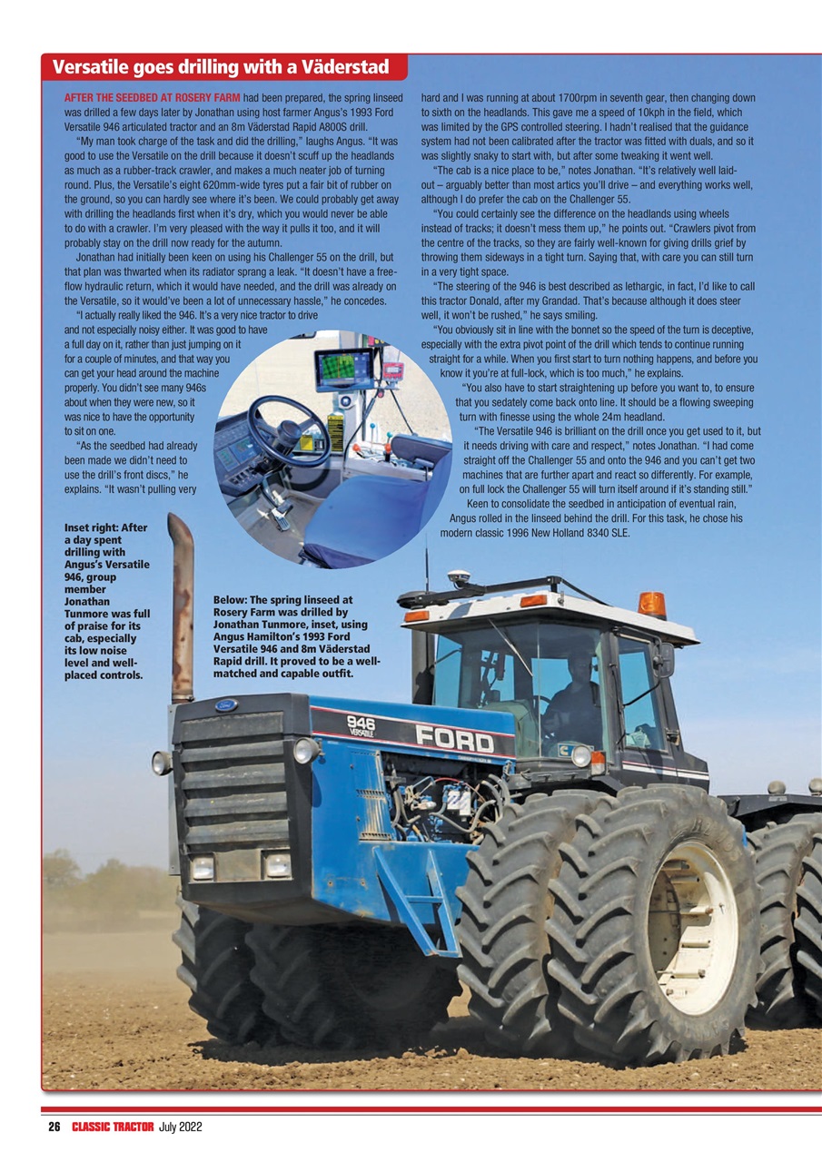 Classic Tractor Preview Pages