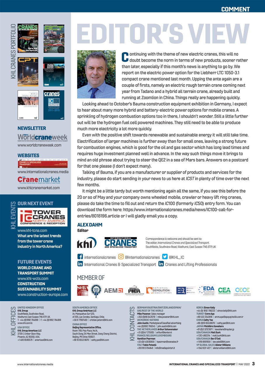 Int. Cranes and Specialized Transp Preview Pages