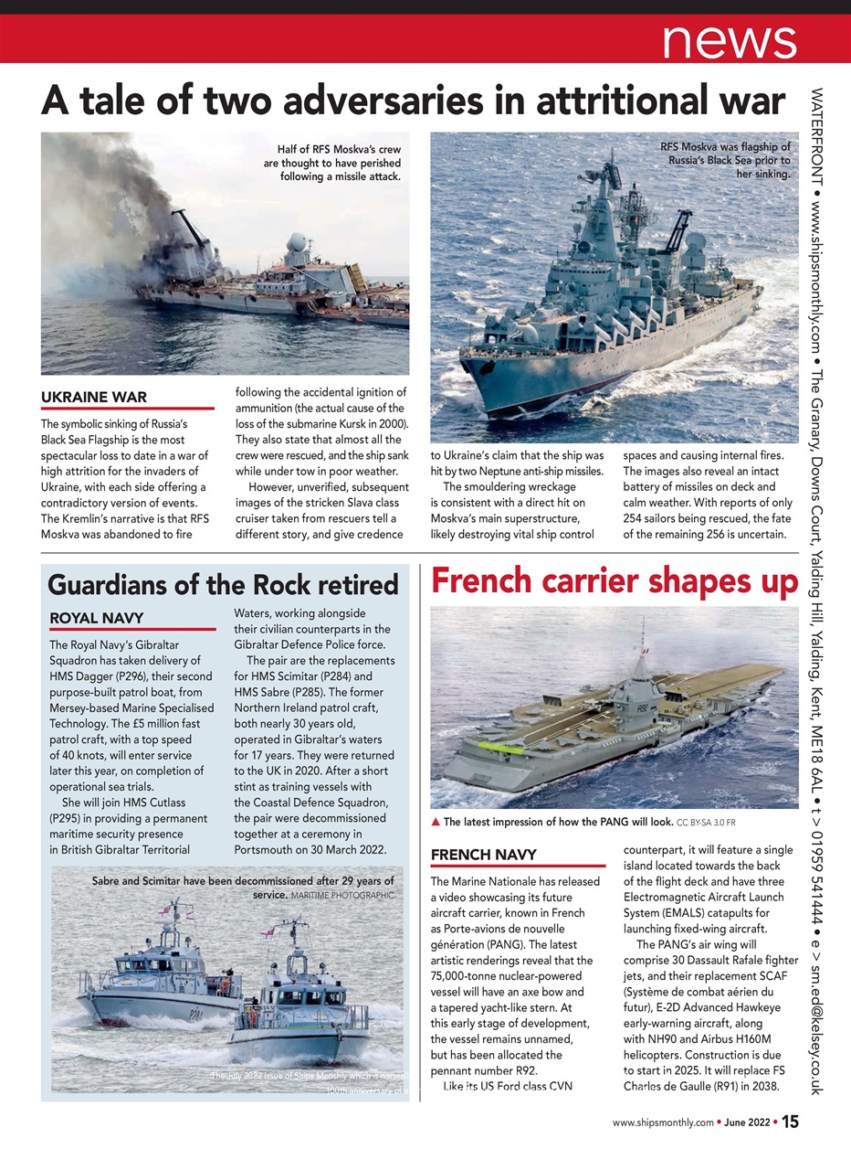 Ships Monthly Preview Pages