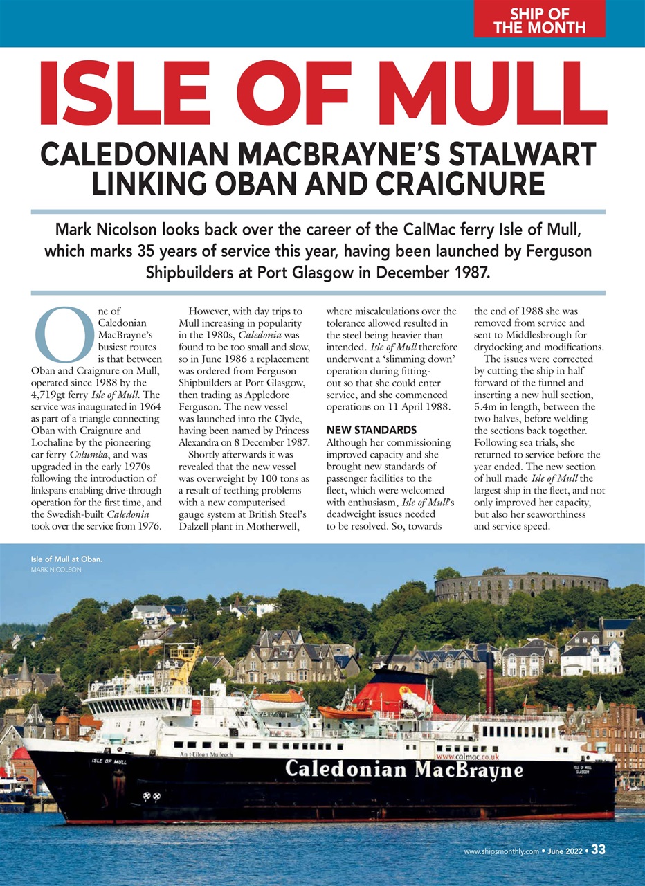 Ships Monthly Preview Pages