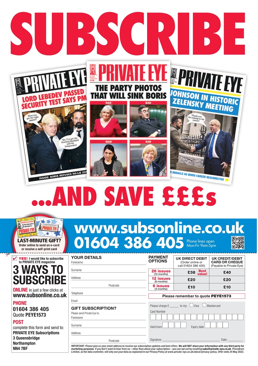 Private Eye Preview Pages