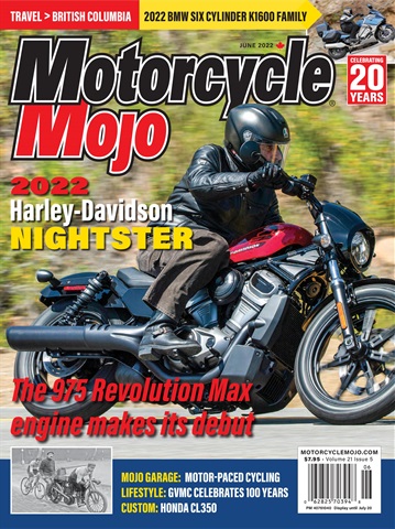 Motorcycle Mojo issue June 2022
