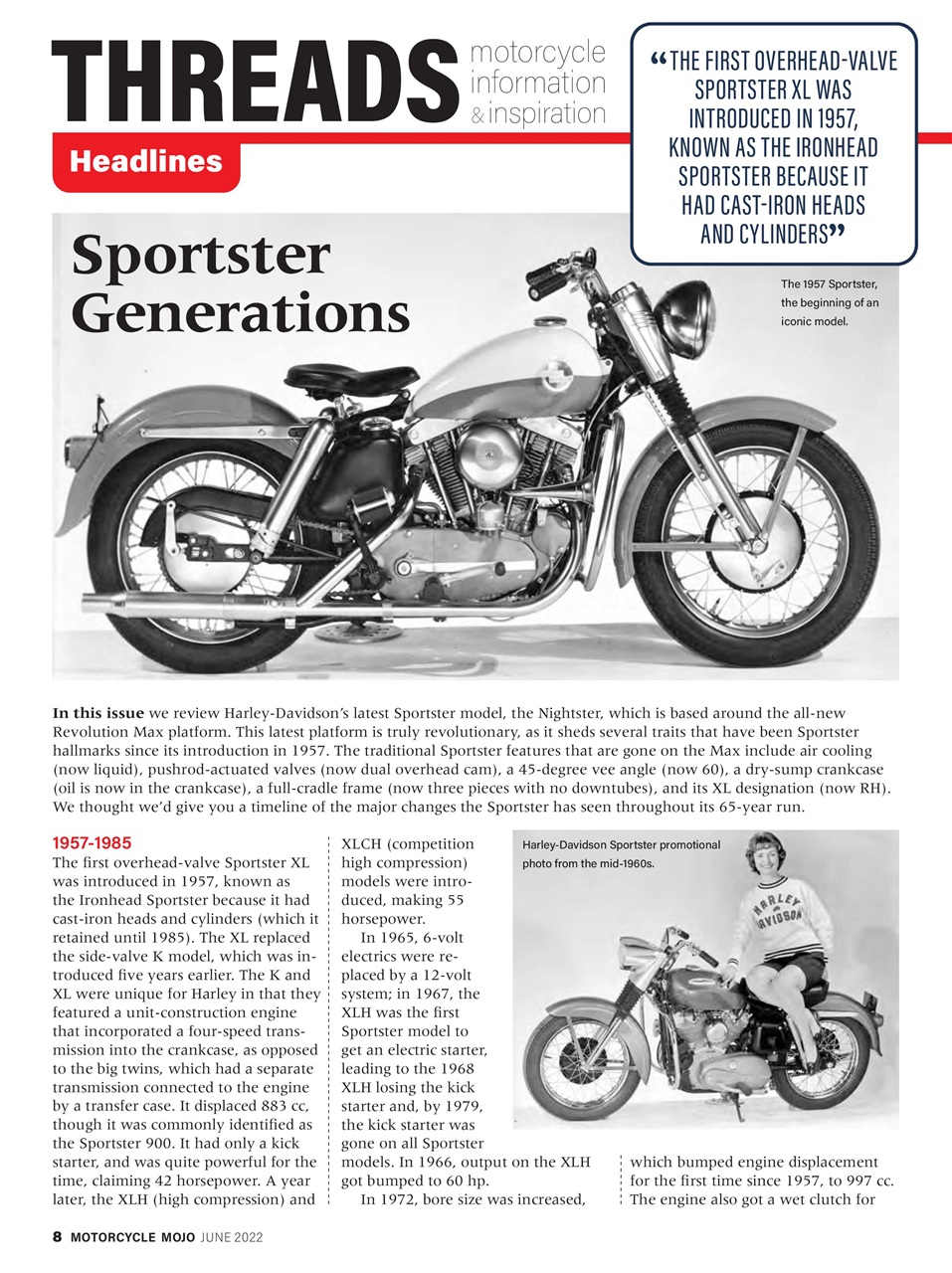 Motorcycle Mojo Preview Pages