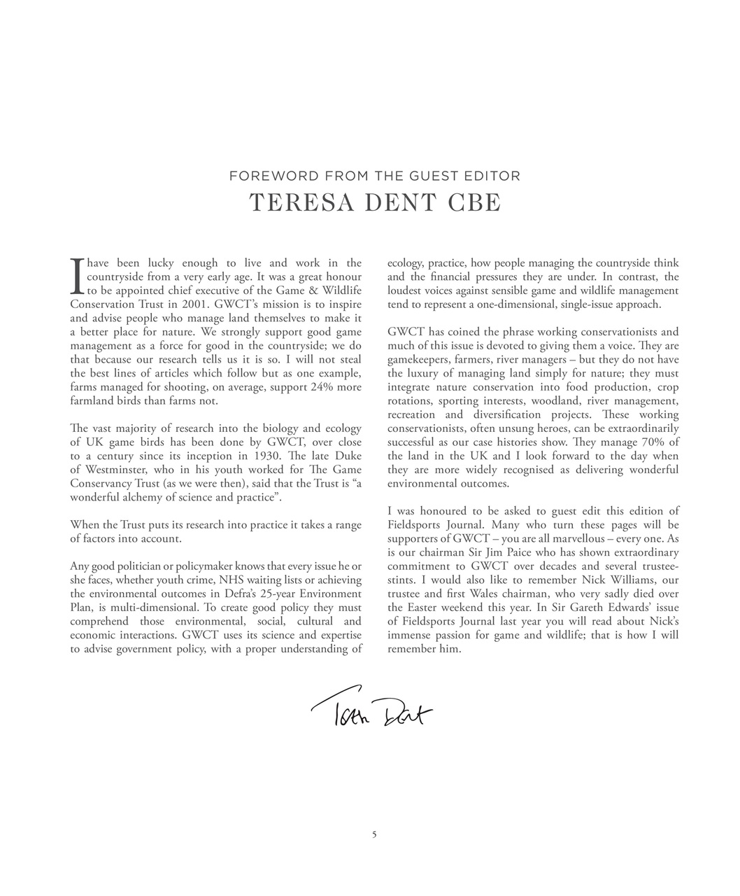 Fieldsports Journal Preview Pages