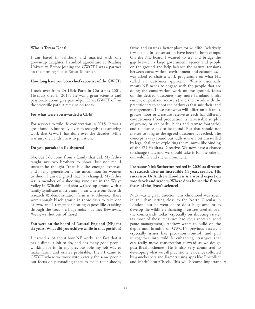 Fieldsports Journal Preview Pages