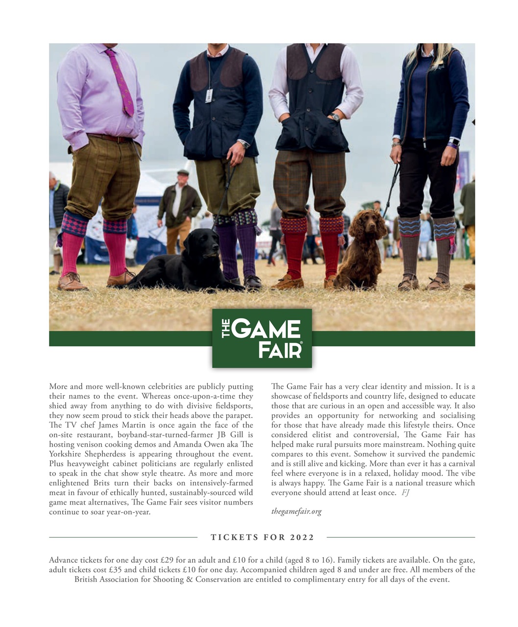 Fieldsports Journal Preview Pages