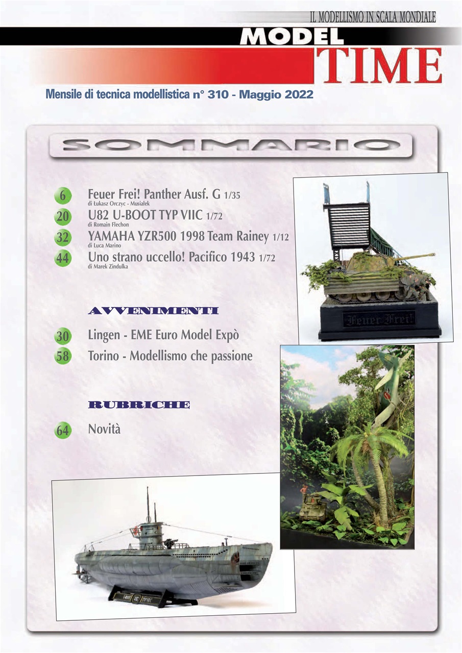 Model Time Preview Pages