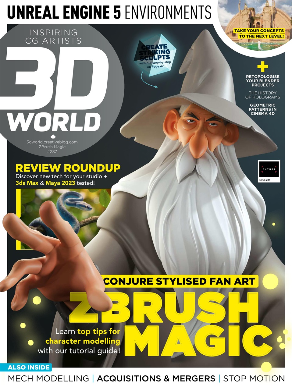 3D World Preview Pages