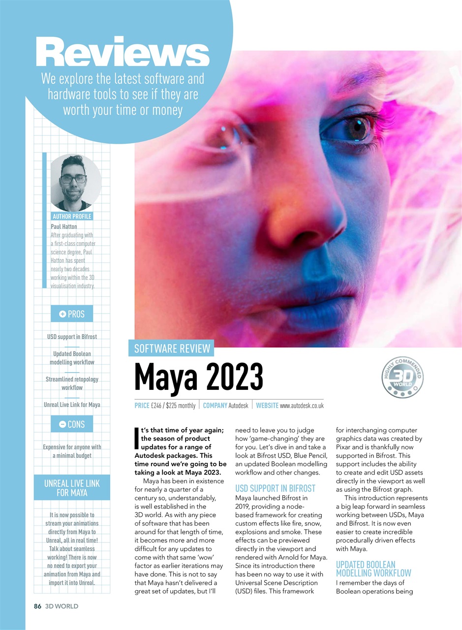 3D World Preview Pages