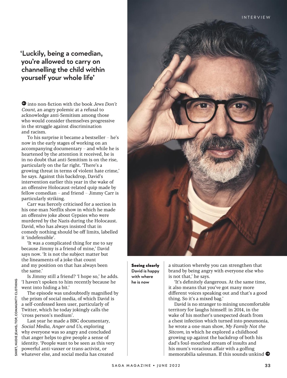 Saga Magazine Preview Pages