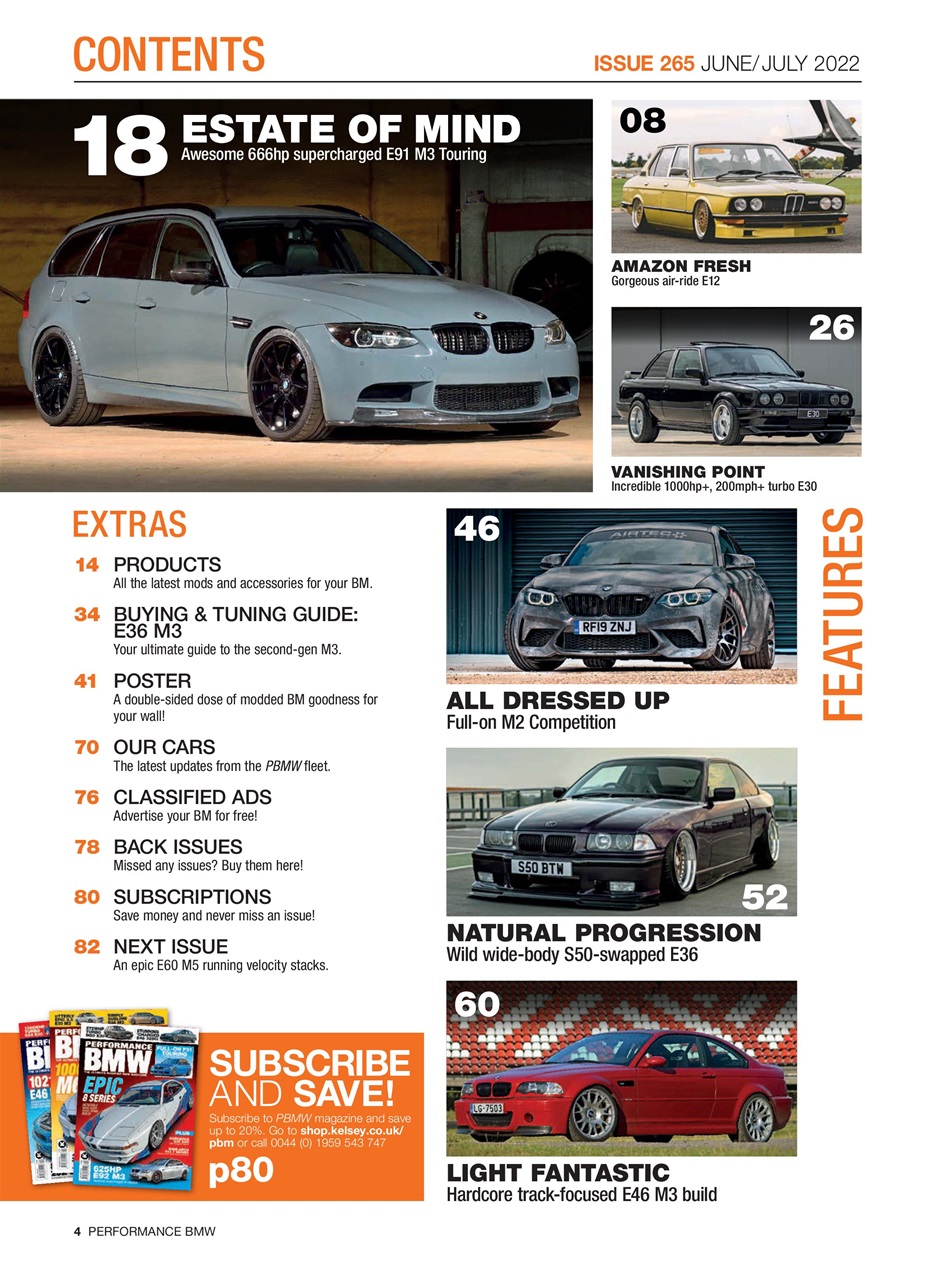 Performance BMW Preview Pages