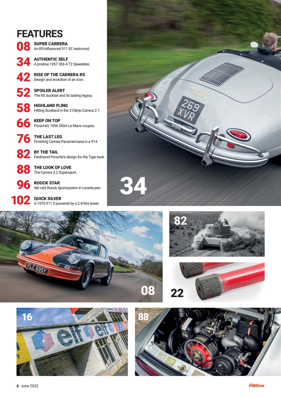Classic Porsche Preview Pages