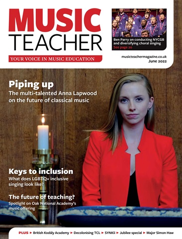 Music Teacher issue  June 2022