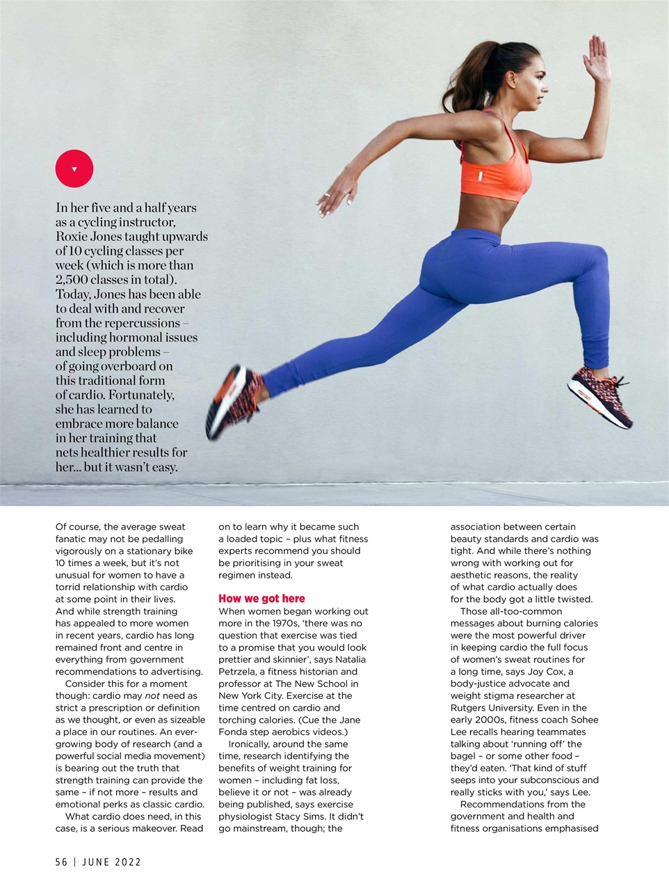 Women's Health Preview Pages