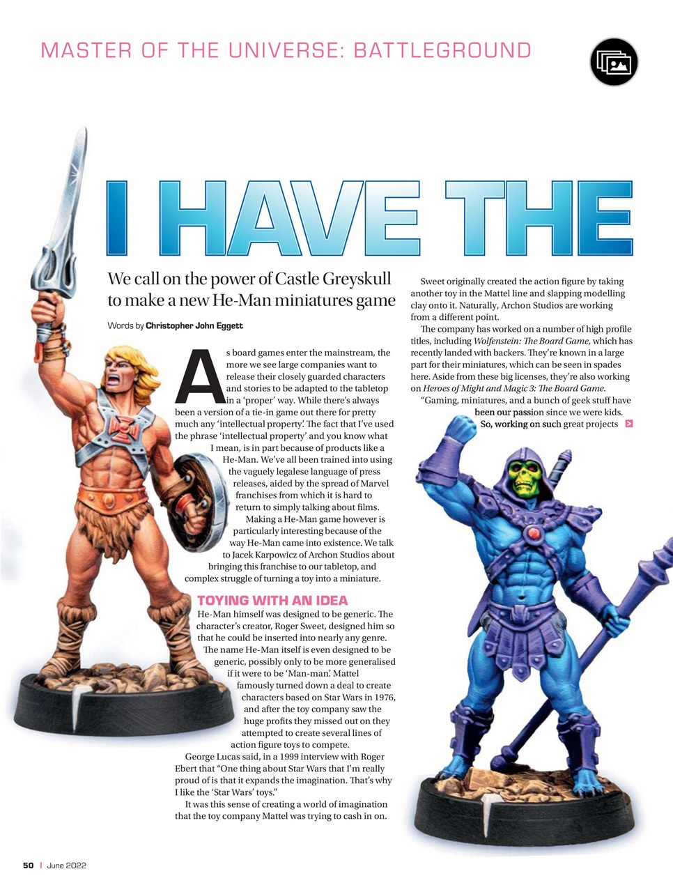 Tabletop Gaming Preview Pages