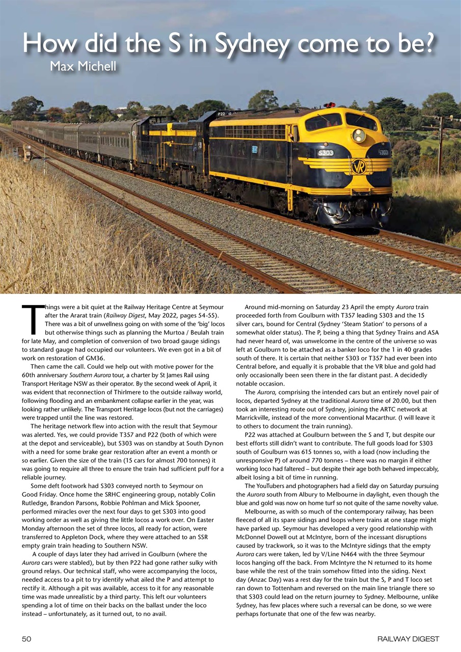 Railway Digest Preview Pages