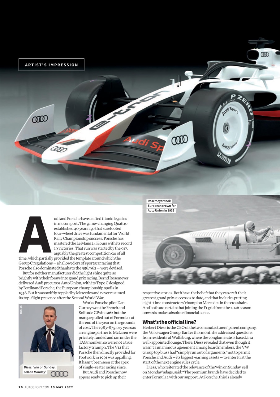 Autosport Preview Pages