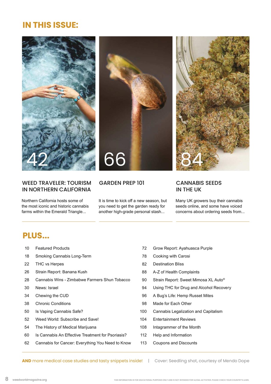 Weed World Preview Pages
