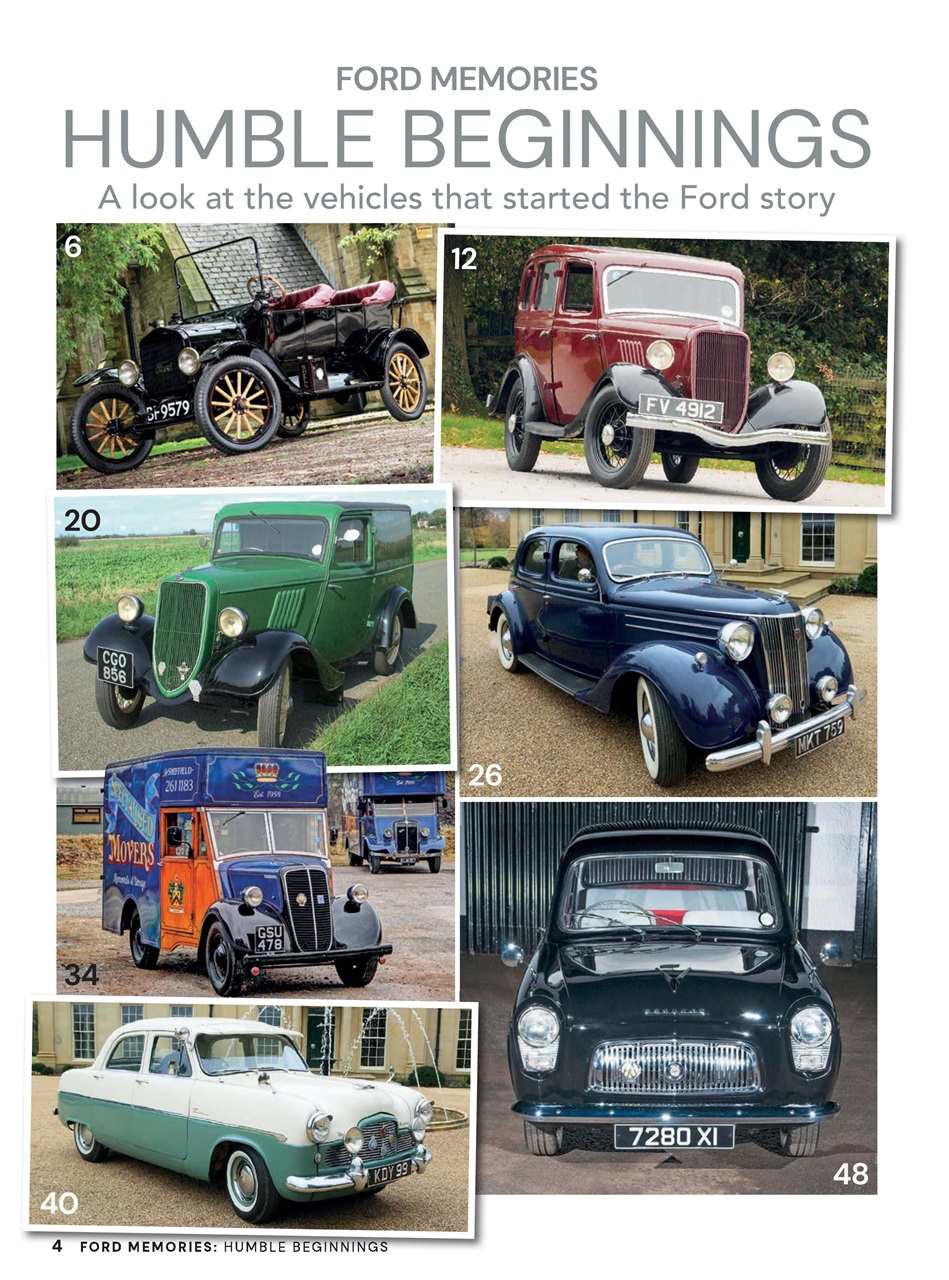 Ford Memories Preview Pages