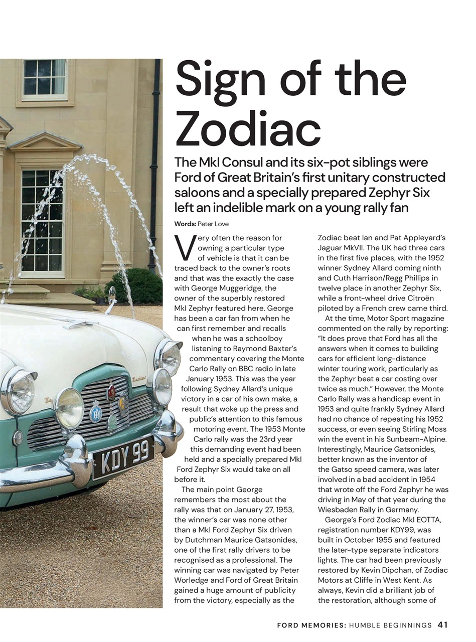 Ford Memories Preview Pages