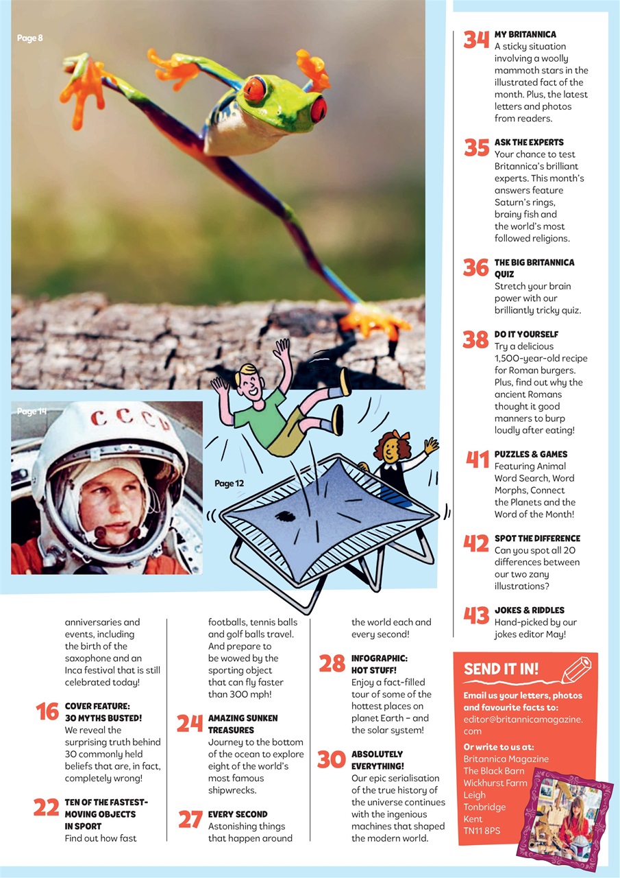 What on Earth! Magazine Preview Pages