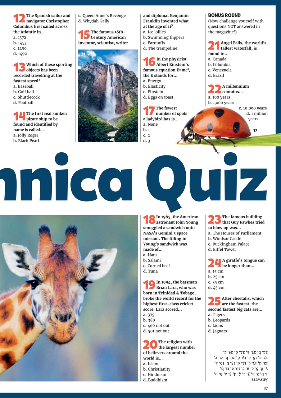 What on Earth! Magazine Preview Pages