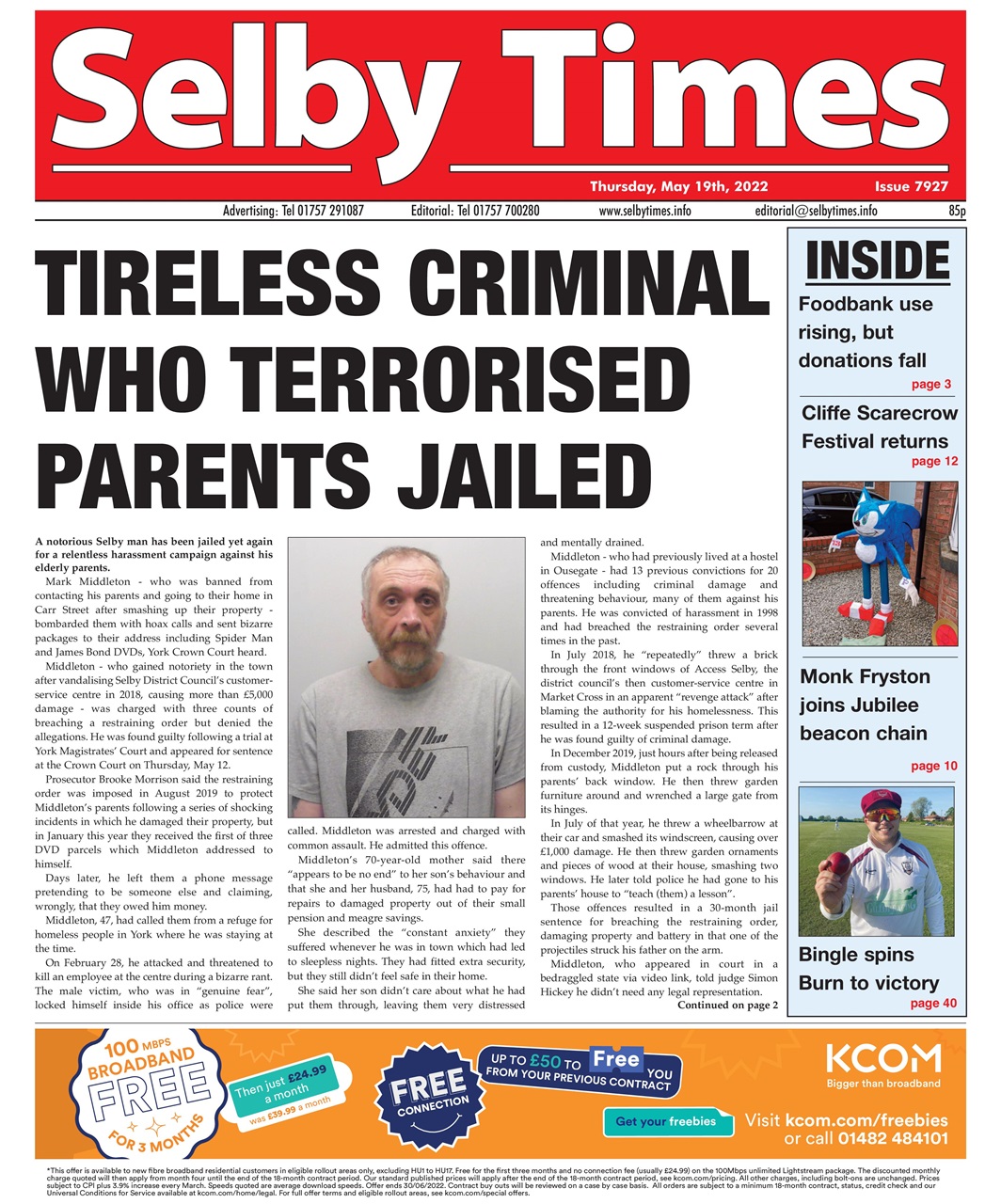 Selby Times Preview Pages