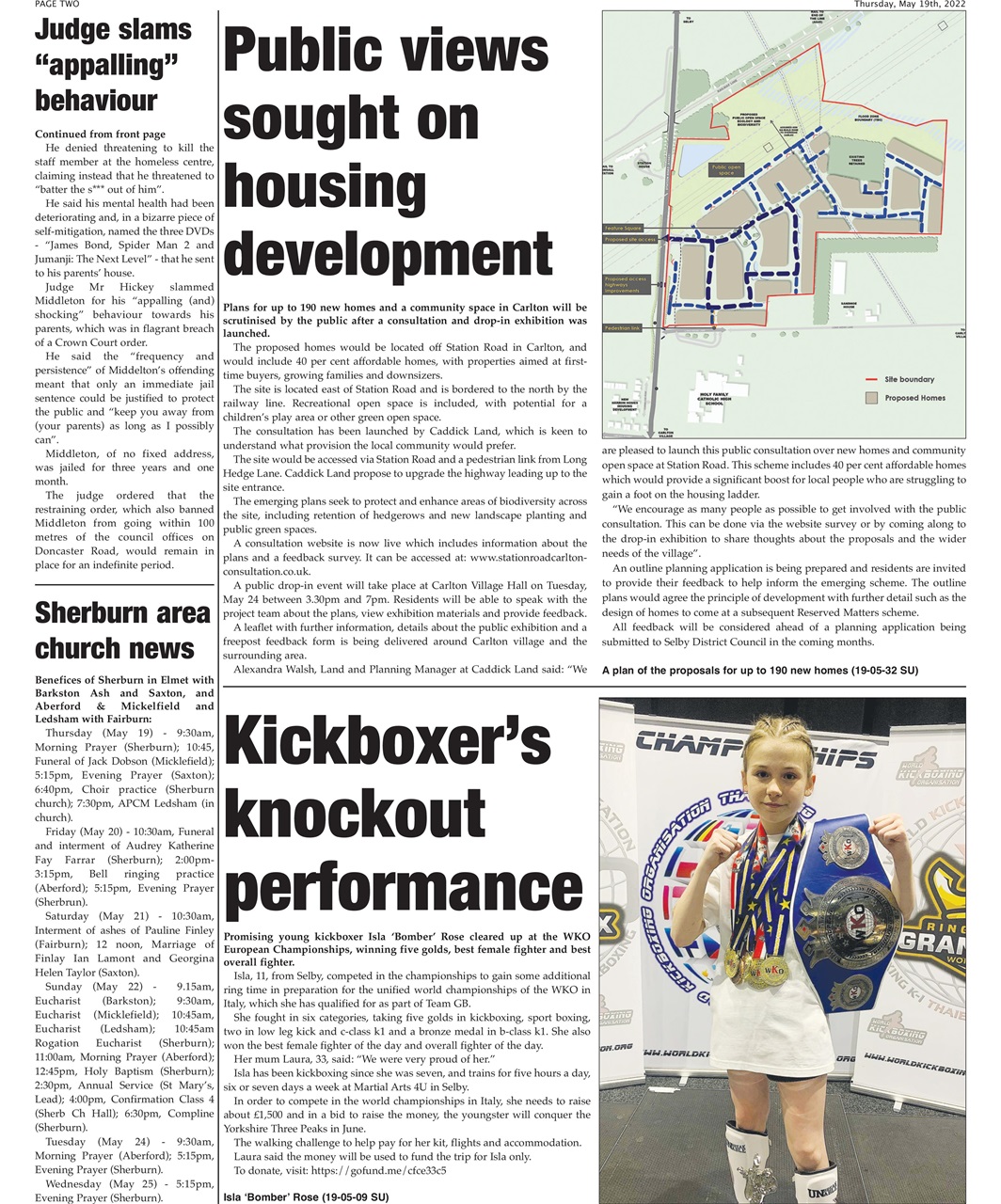 Selby Times Preview Pages