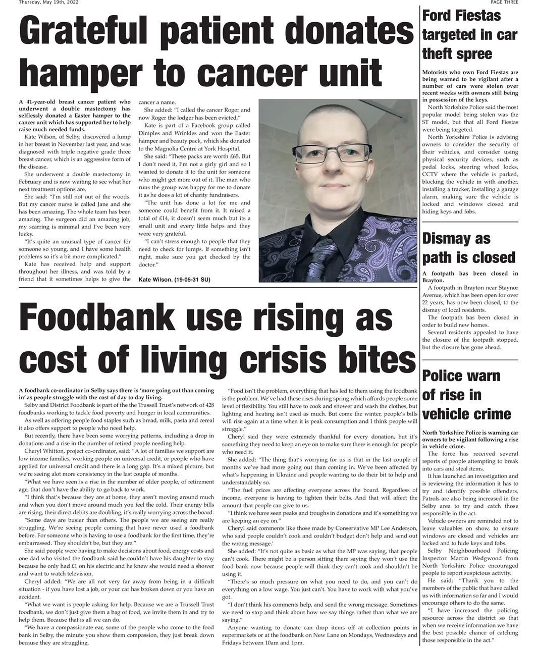 Selby Times Preview Pages