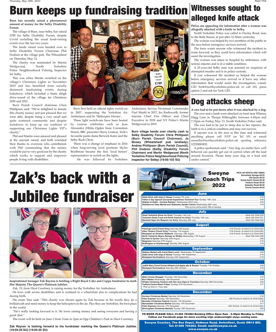 Selby Times Preview Pages
