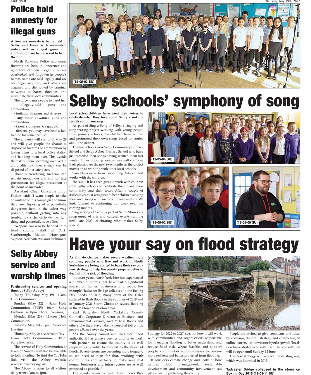Selby Times Preview Pages