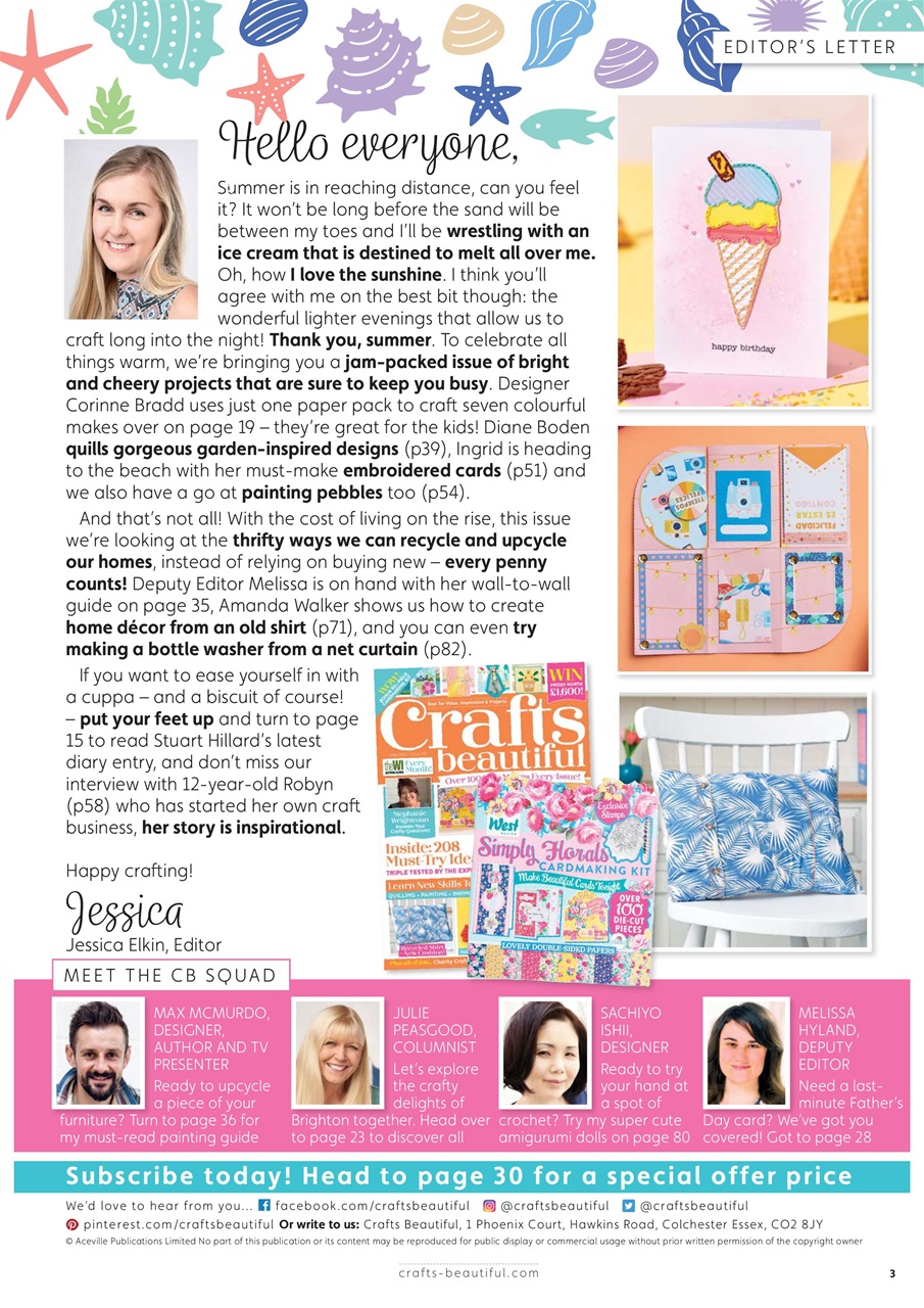 Crafts Beautiful Preview Pages