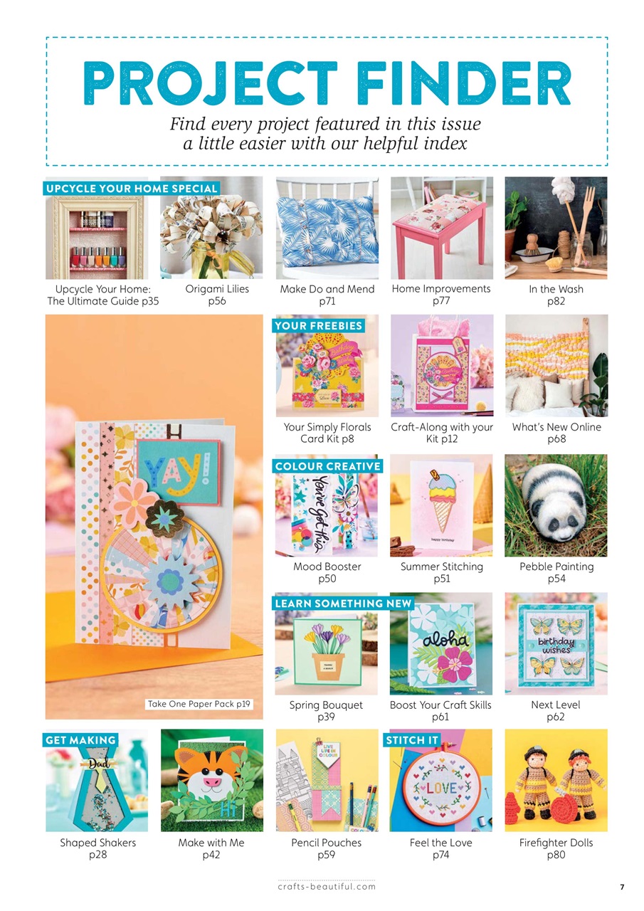 Crafts Beautiful Preview Pages