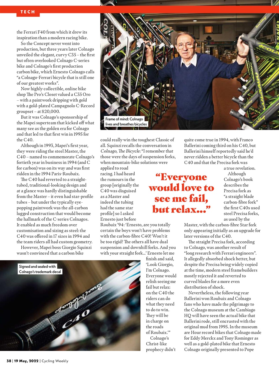 Cycling Weekly Preview Pages
